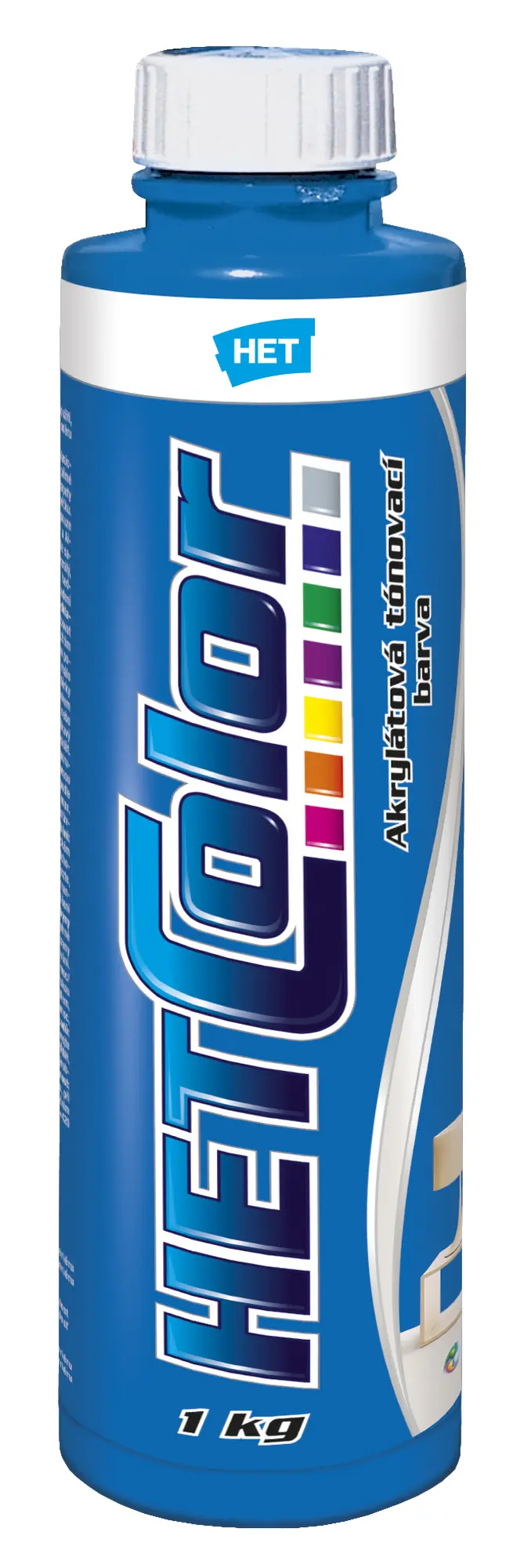 HETCOLOR Akrylátová tónovací barva modrá 1 kg