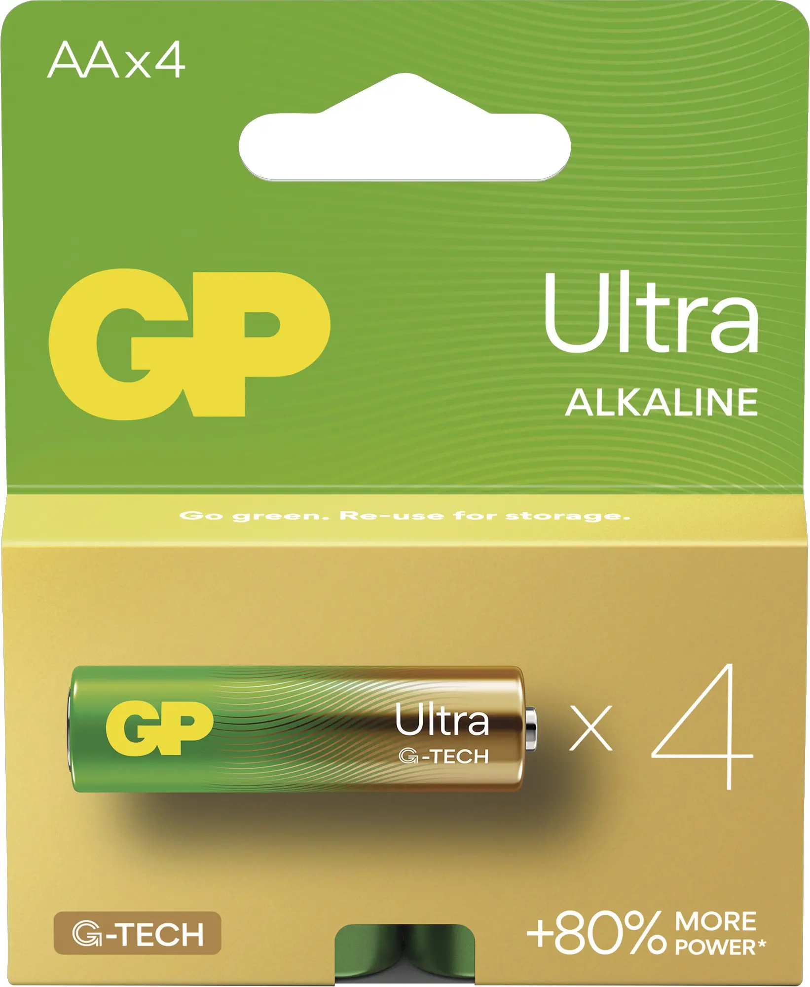Baterie GP Ultra Alkaline AA 1,5 V 4 ks
