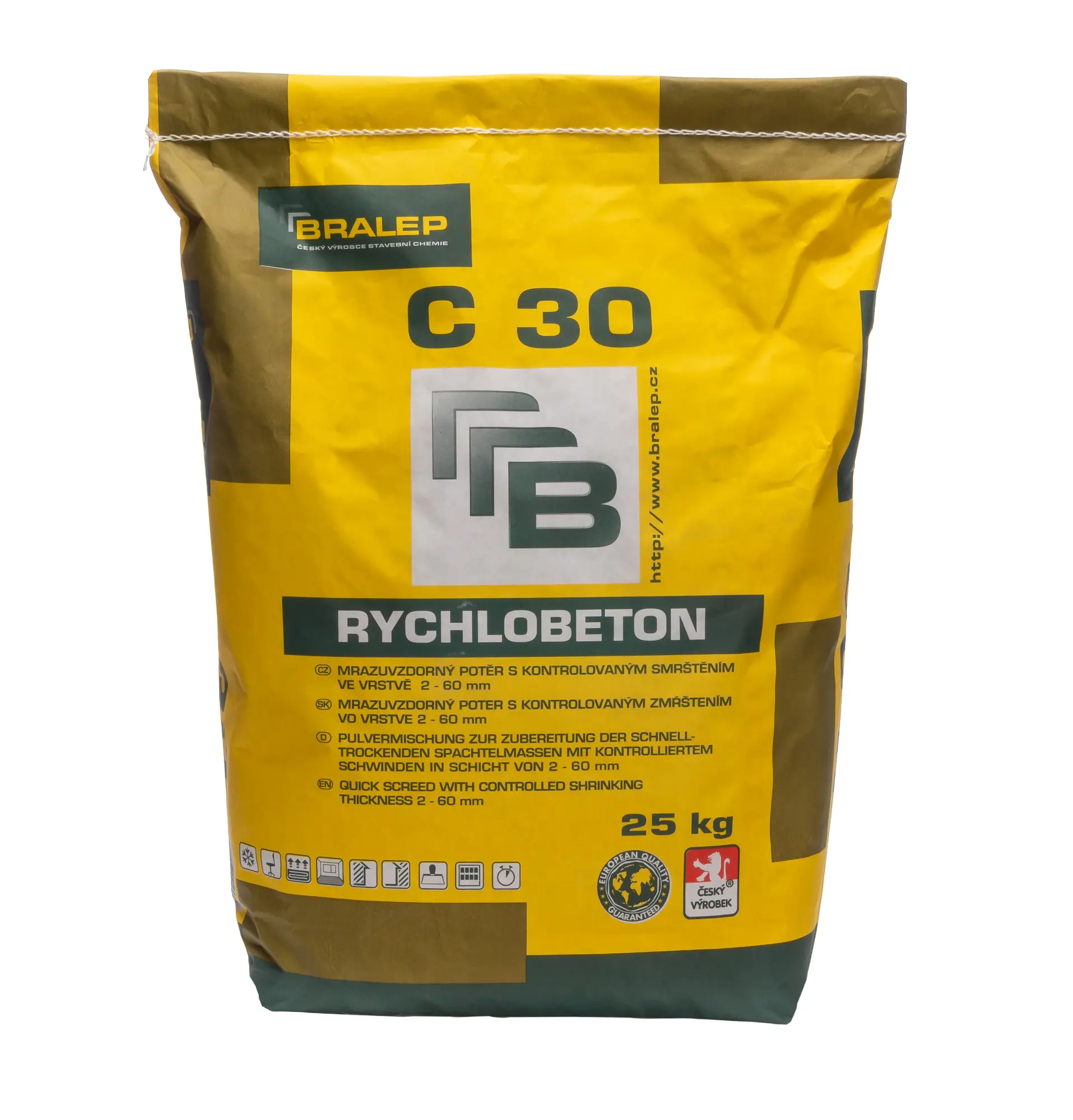 Rychlobeton Bralep C 30 30 MPa 25 kg