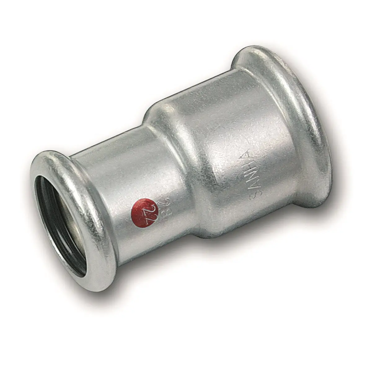 Nátrubek redukovaný lisovací Sanha Therm 24240 18×15 mm FF