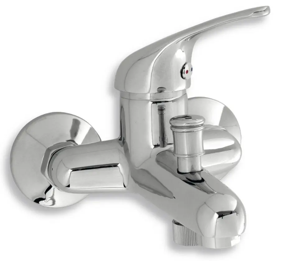Baterie vanová nástěnná Novaservis TITANIA IRIS 92024/1,0 100 mm chrom