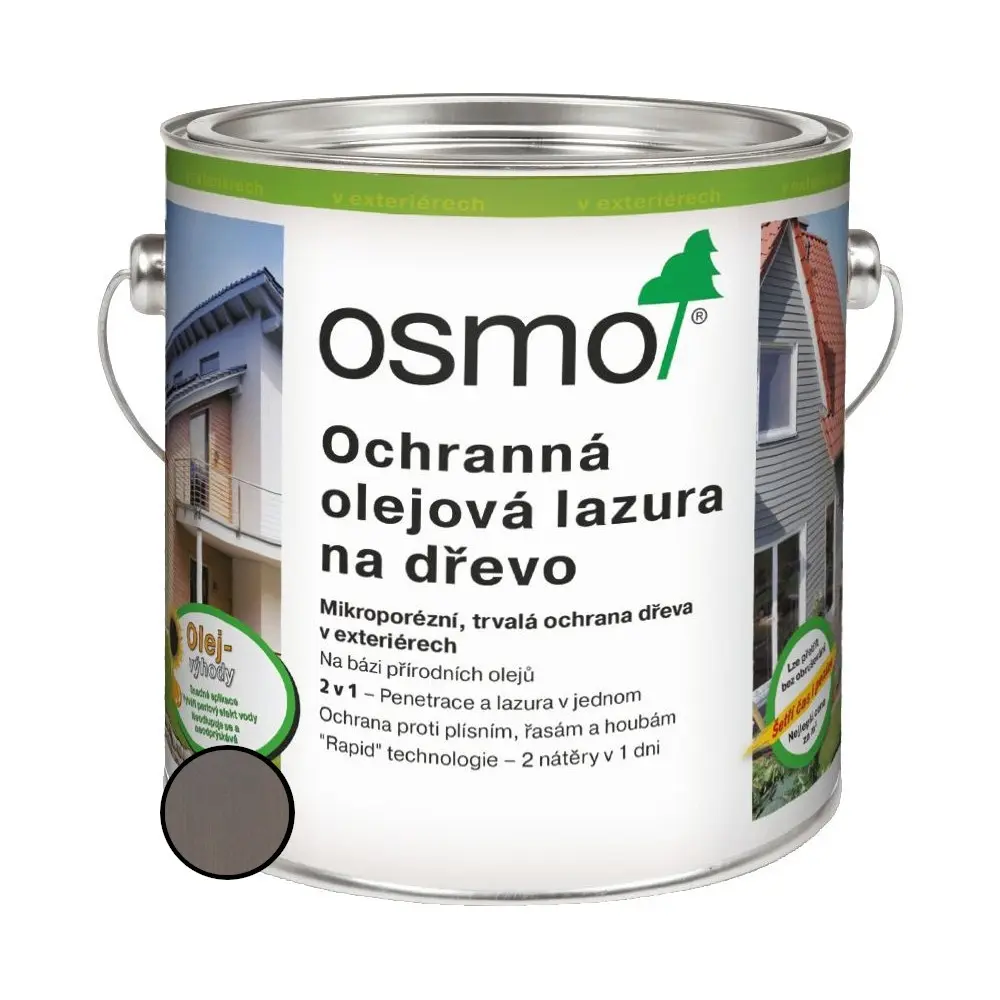 Lazura olejová ochranná Osmo 905 patina 2,5 l