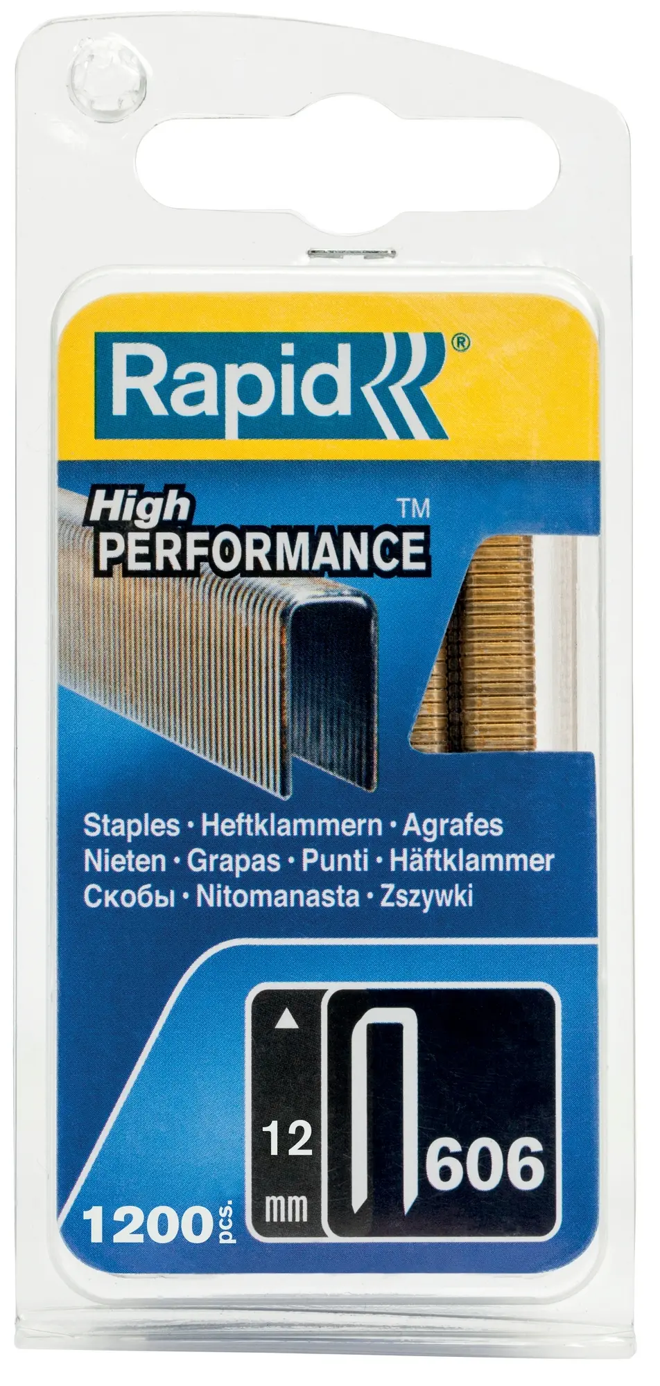 Spony Rapid  606/12 mm 1.200 ks