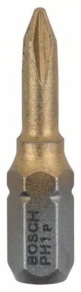 Bit šroubovací Bosch Max Grip PH1 25 mm 3 ks