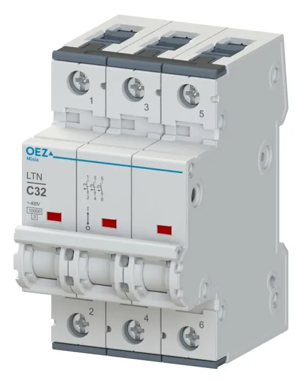 Jistič OEZ LTN-32B-3 10 kA B 32 A