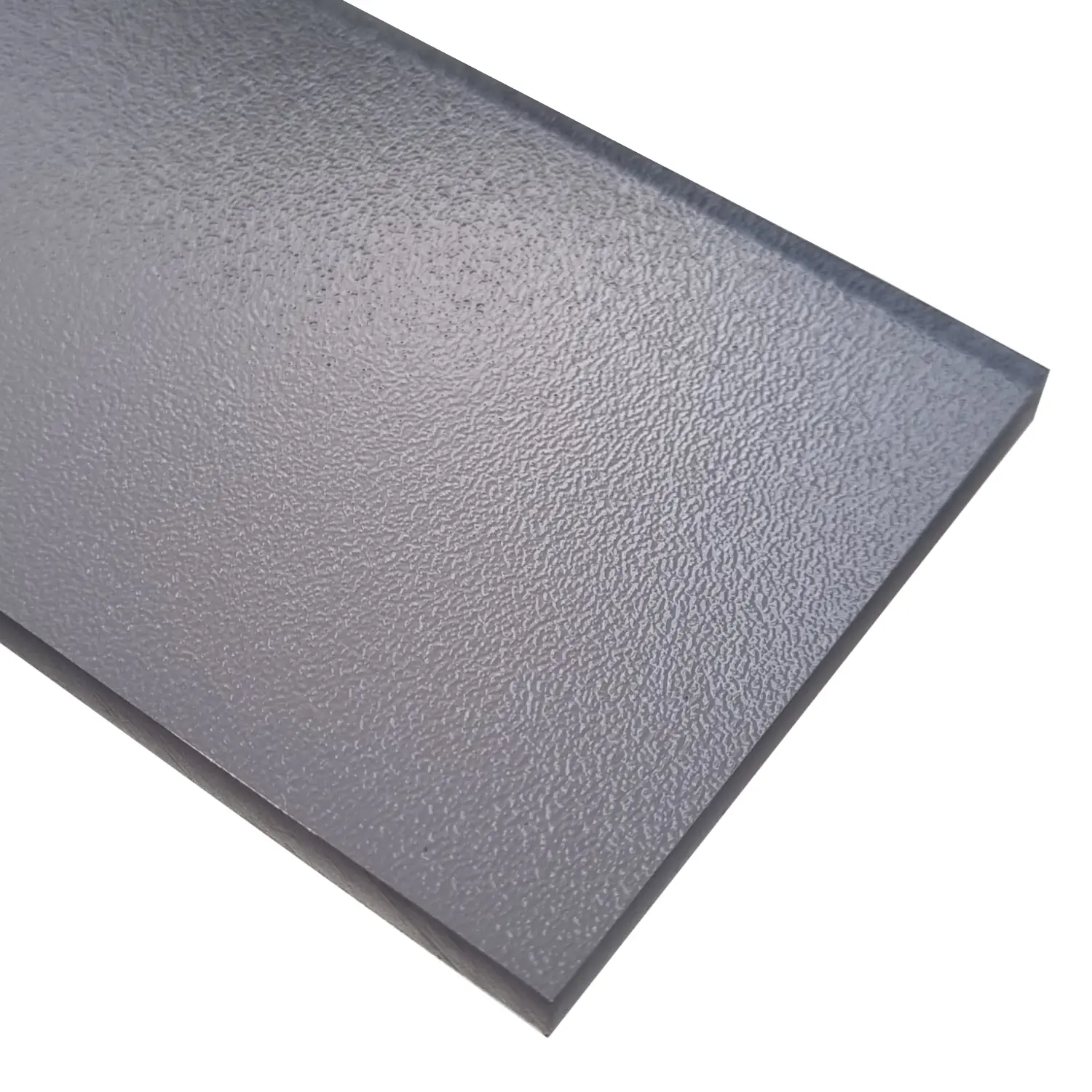 Deska polykarbonátová plná strukturovaná TEX 6 2UV grey 1 400×5 500 mm