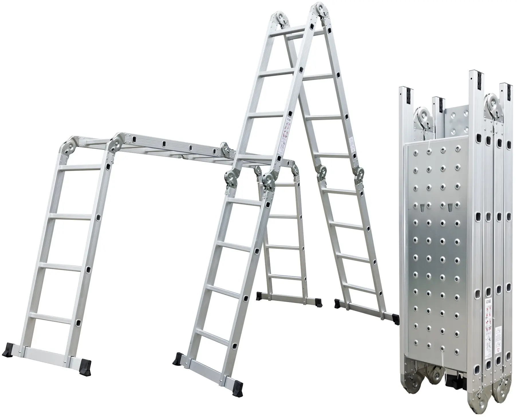 Štafle multifunkční G21 GA-SZ-4x4-4,6M + podlážka