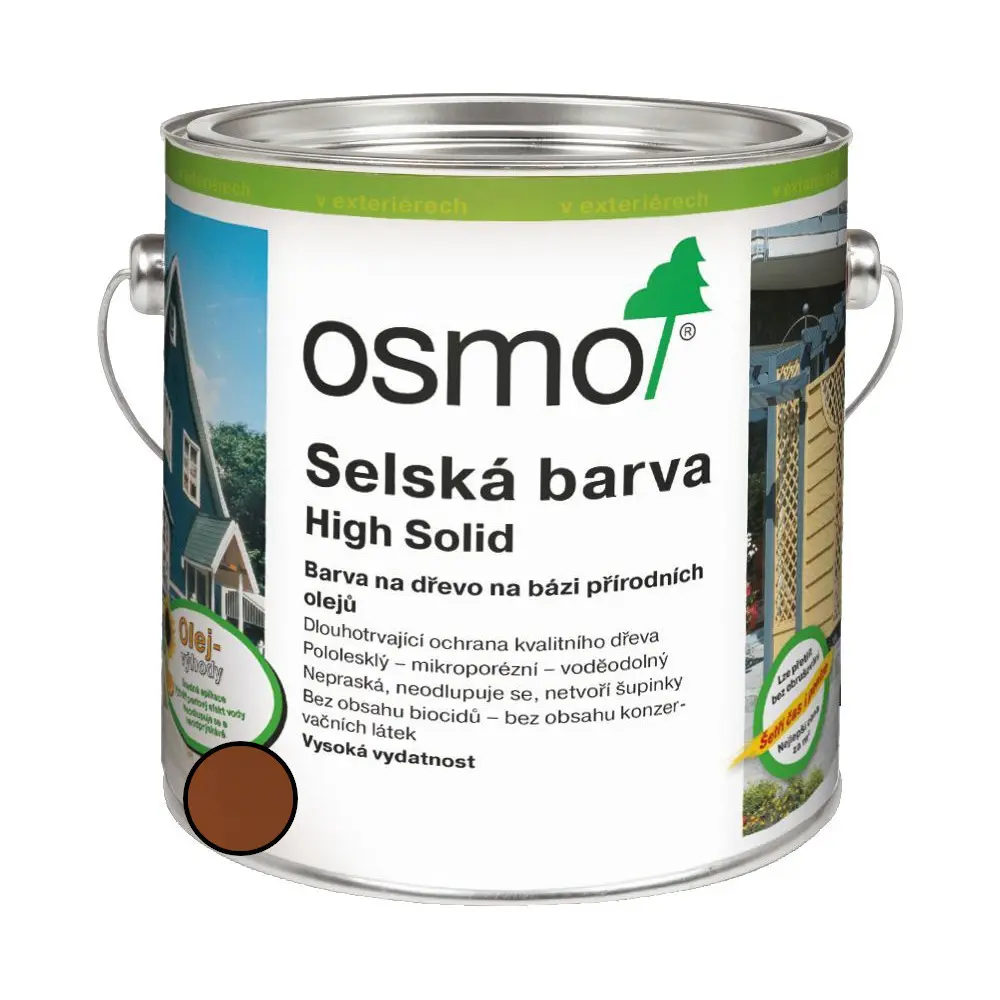 Nátěr venkovní Osmo 2310 Selská barva cedr/červená 0,75 l