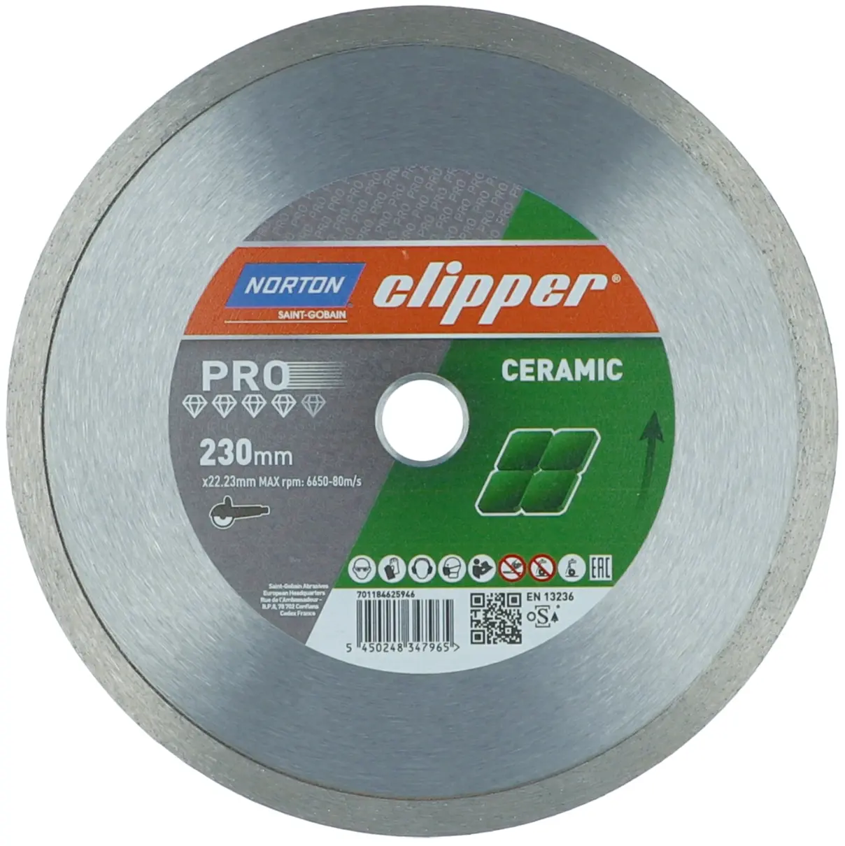 Kotouč řezný DIA Norton Pro Ceramic 250×25,4 mm