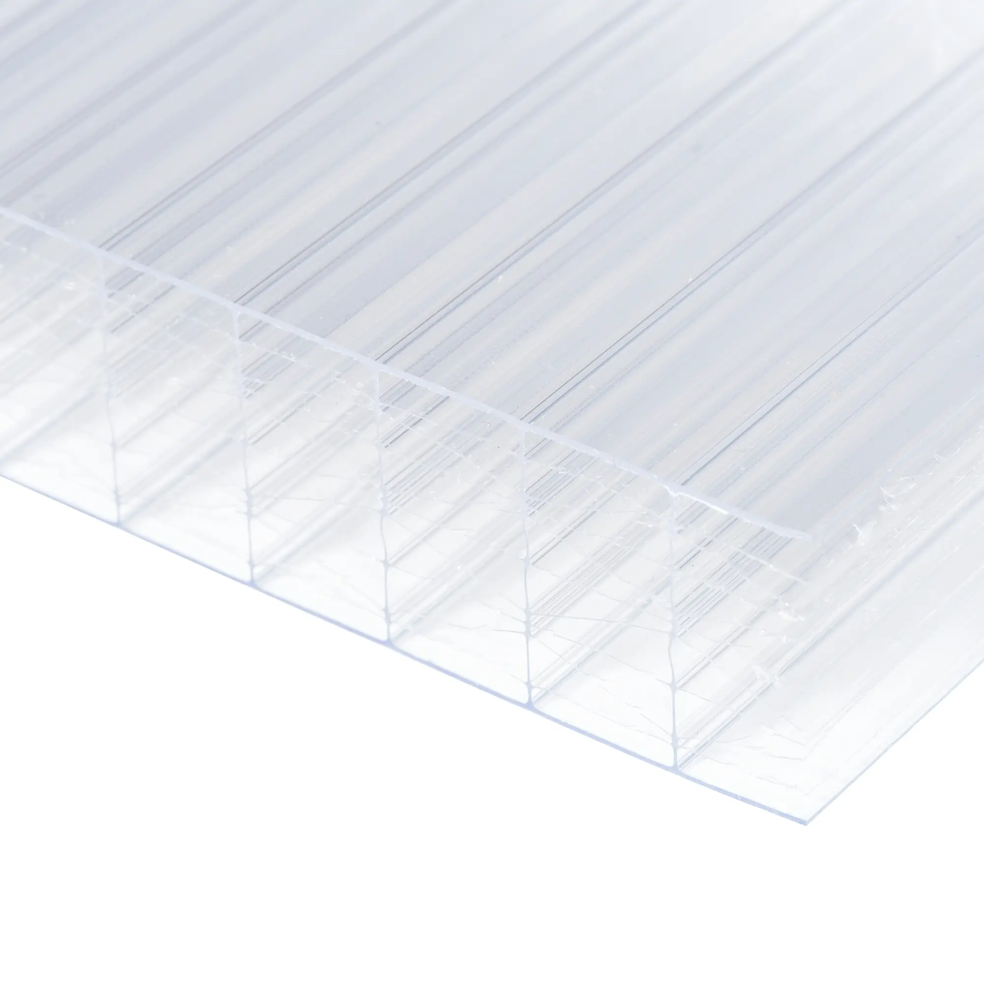 Deska polykarbonátová dutinková MULTICLEAR 25 11 WALL 1UV čirá 2100×6000 mm
