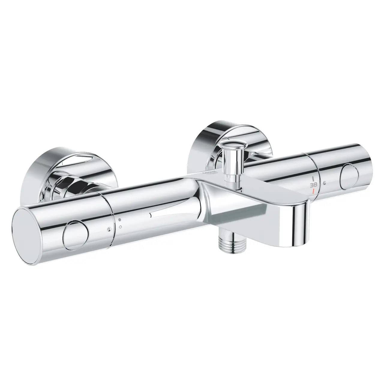 Baterie vanová termostatická Grohe Grohtherm 800 Cosmopolitan chrom s přepínačem 34766000