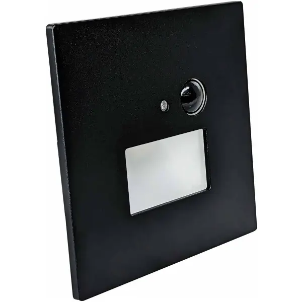 Svítidlo LED s čidlem pohybu a soumraku Greenlux Jack PIR 1,5 W černá