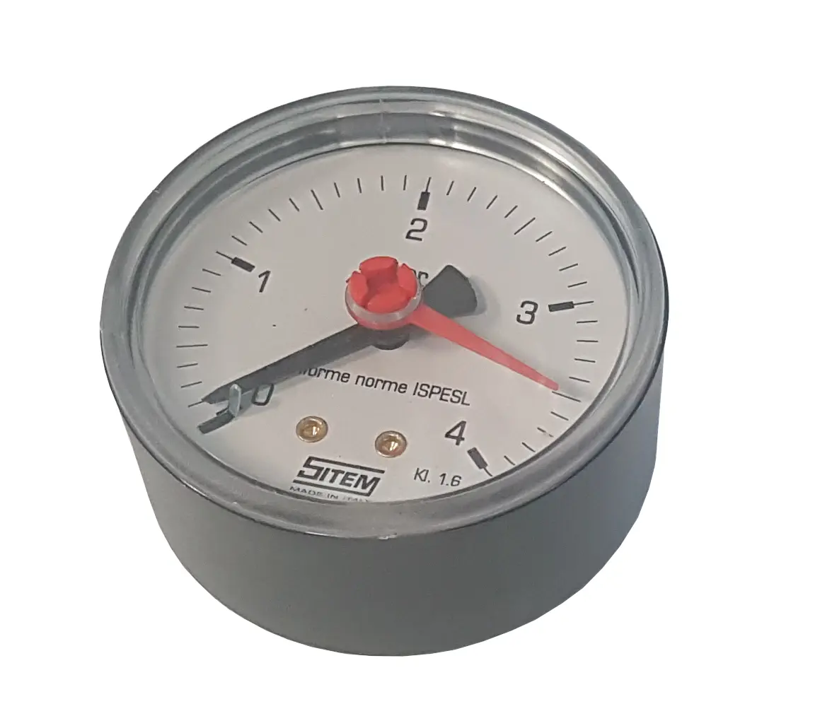 Manometr zadní 50 mm 1/4" 0–10 bar