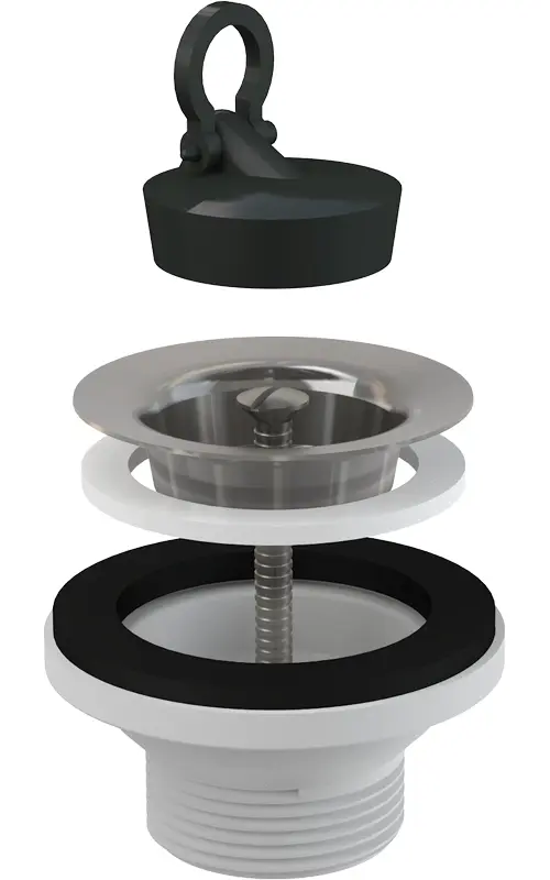 Alca - Výpust umyvadlová 5/4", nerez mřížka A31