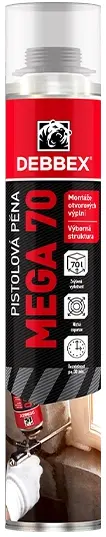 Pěna montážní Den Braven MEGA 70 870 ml