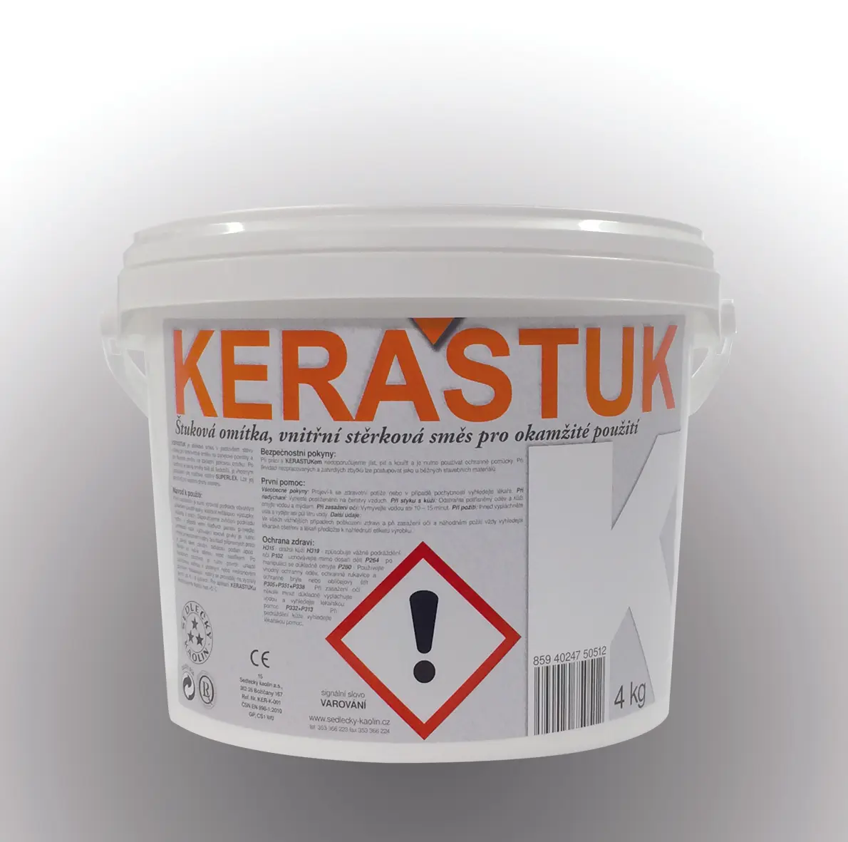Omítka štuková Keraštuk Kvnitřní 4 kg