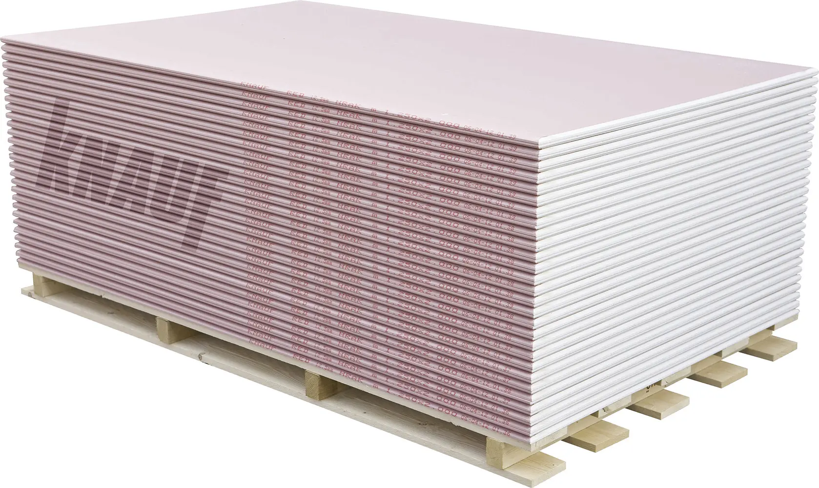 Deska sádrokartonová protipožární Knauf Red Green 2 000×1 250×12,5 mm