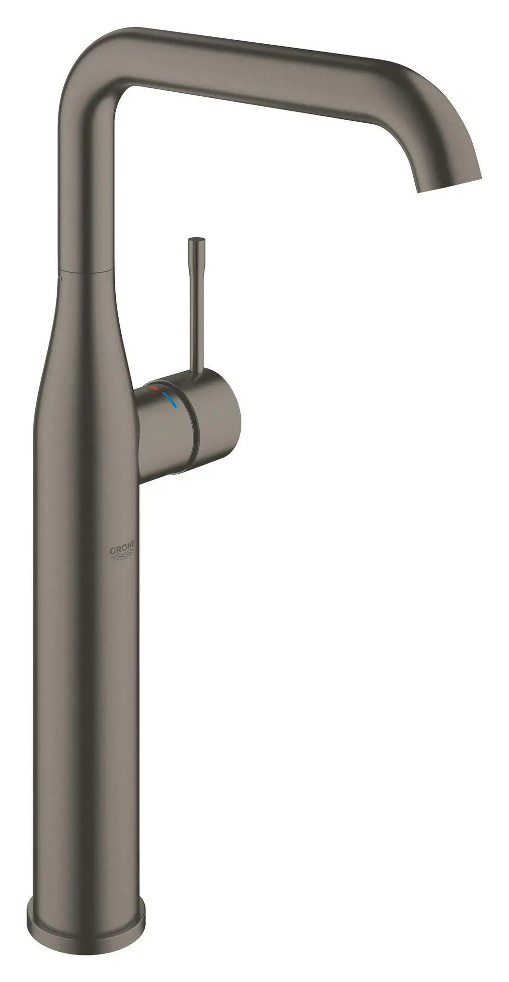 Baterie umyvadlová stojánková Grohe Essence velikost XL kartáčovaný Hard Graphite 32901AL1