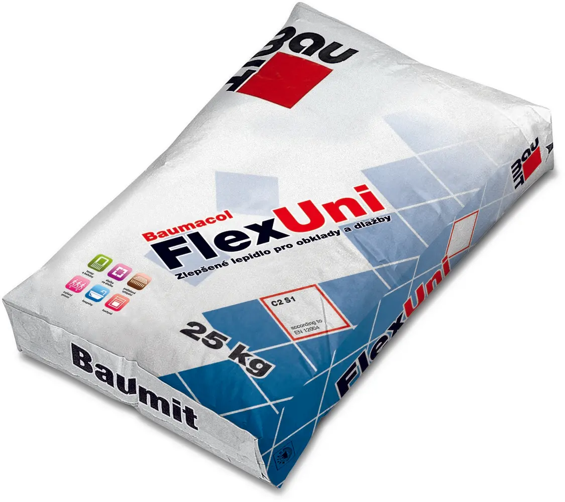 Lepidlo cementové C2T S1 Baumit Baumacol FlexUni 25 kg