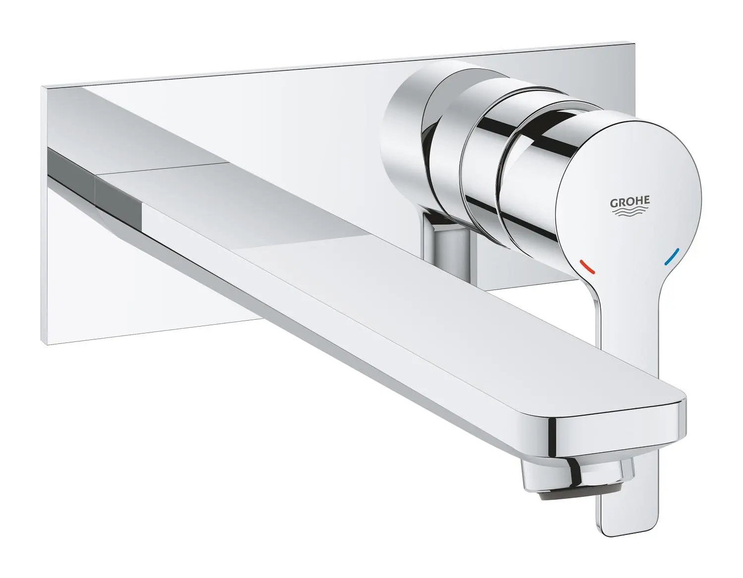 Baterie umyvadlová podomítková Grohe Lineare 2 otvory, velikost L chrom 23444001