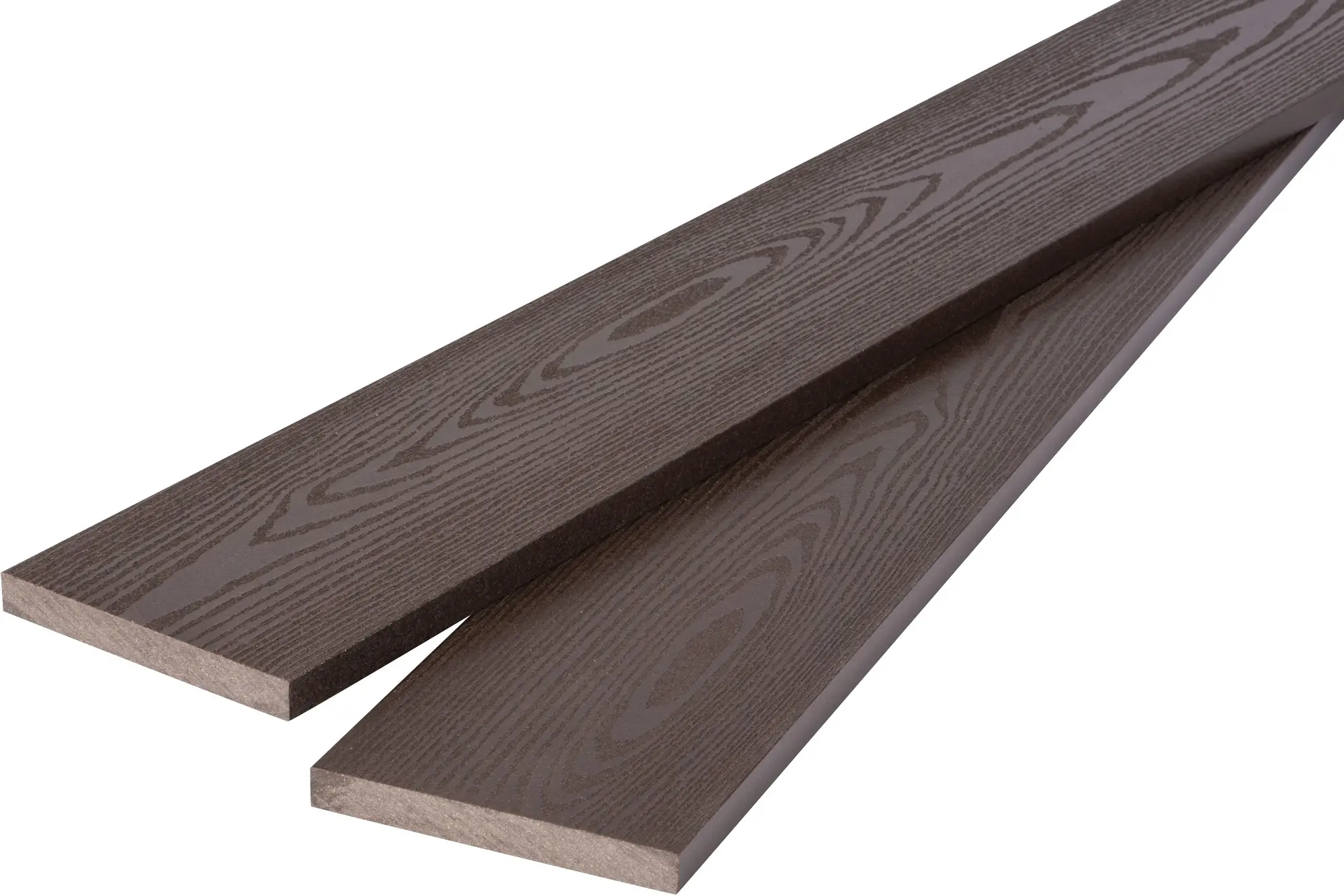 Plotovka dřevoplastová ST Dřevoplast palisander 14×120×1 200 mm