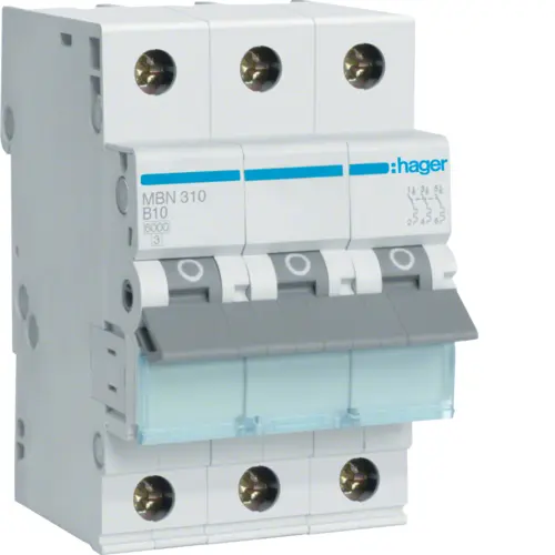 Jistič Hager MBN310 6 kA B 10 A