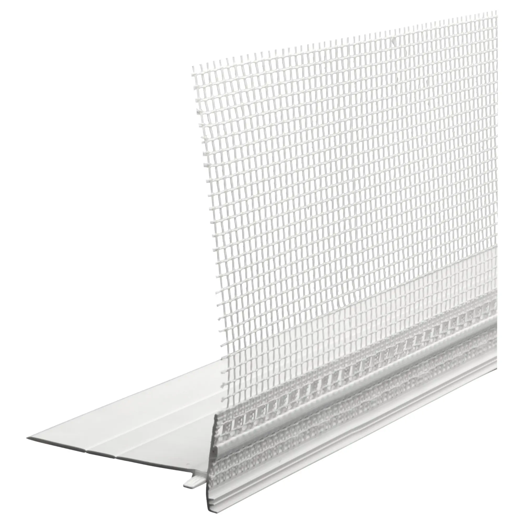 Profil přechodový s okapničkou a tkaninou Retek PVC 60 mm 2 m
