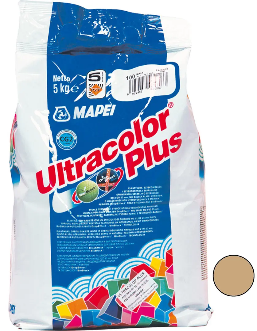 Spárovací hmota Mapei Ultracolor Plus 2 kg 132 béžová