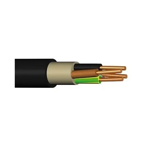 Kabel CYKY-J 4× 6 RE 100 m/bal.