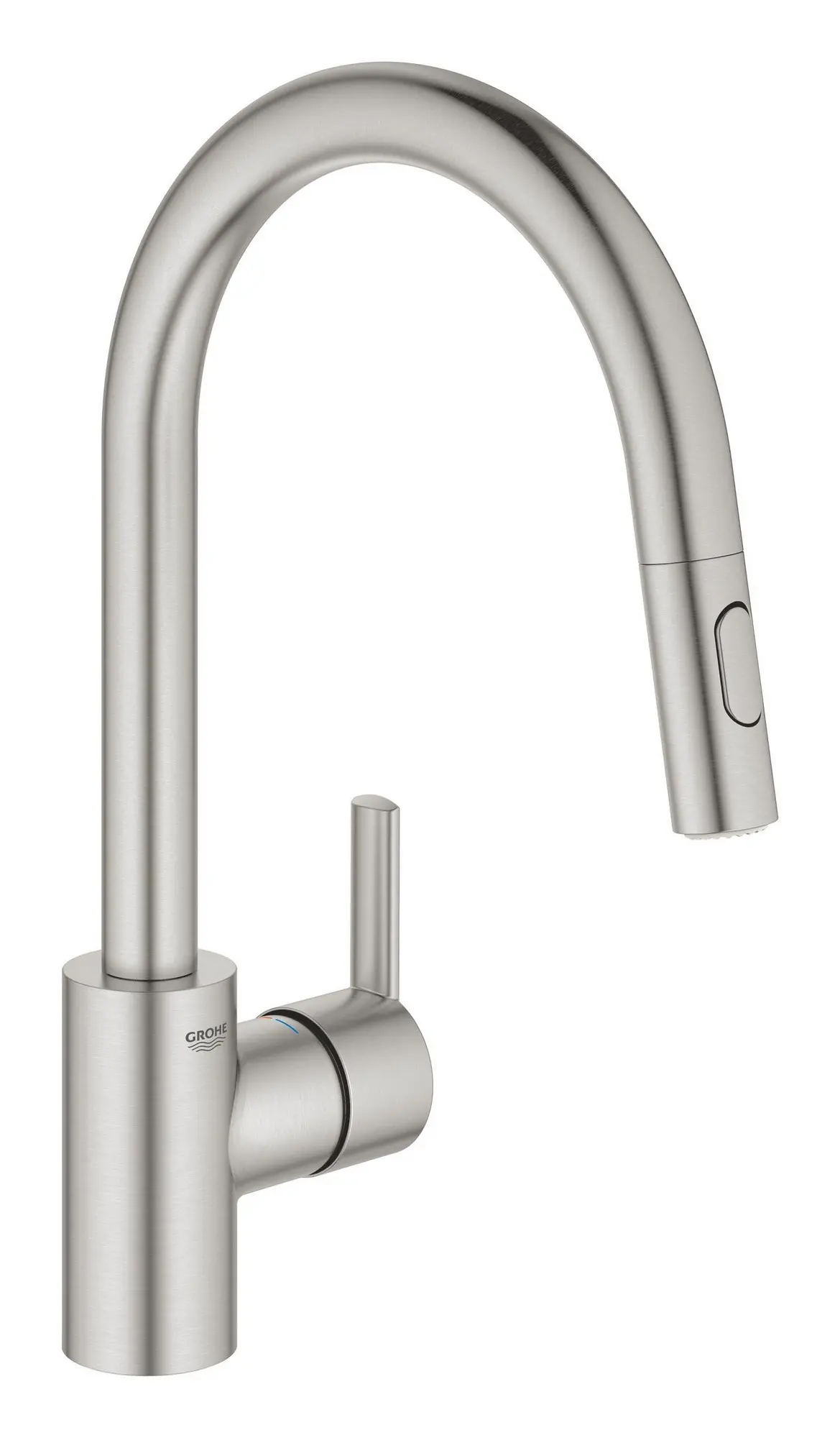 Grohe Feel - Dřezová baterie s výsuvnou sprškou, supersteel 31486DC1