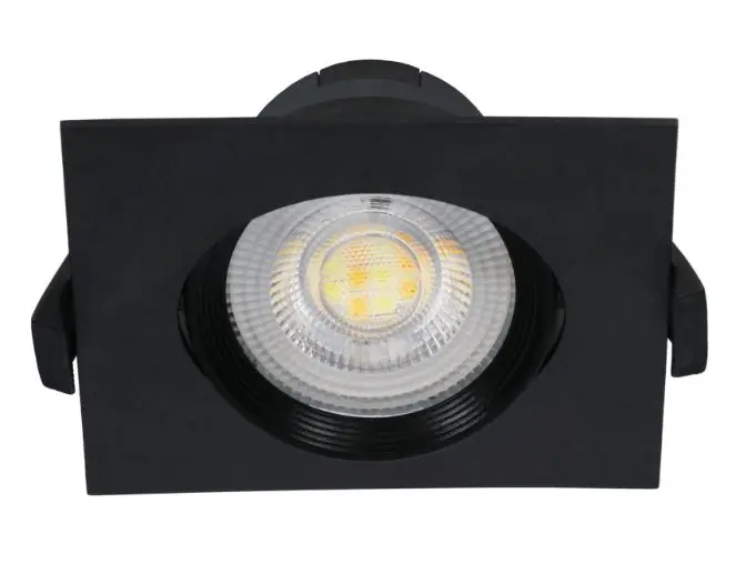 Svítidlo LED CCT ORO Zuma 9 W čtvercové černá