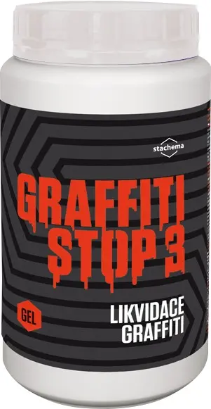 Prostředek k odstranění graffiti Stachema Graffitistop 3 1 kg