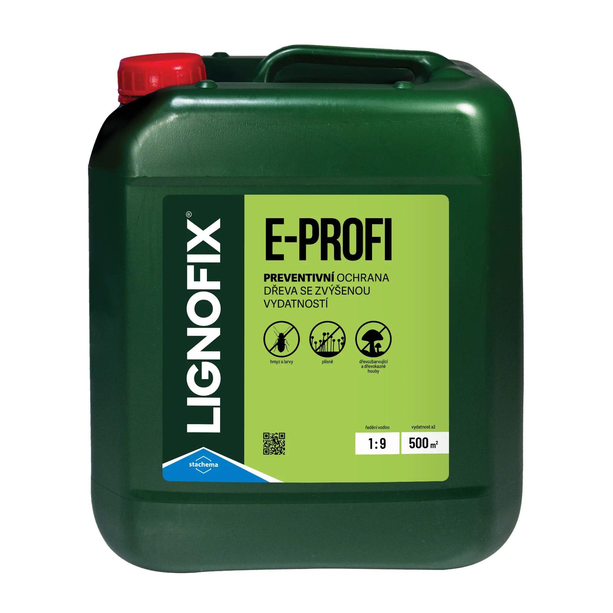 Přípravek preventivní Stachema Lignofix E-Profi zelený 10,0 kg