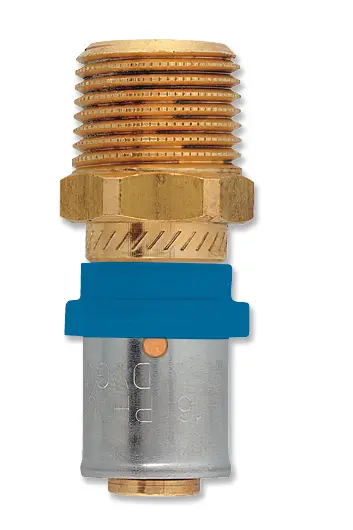 Přechod Pipelife Radopress 20×1/2" vnější závit