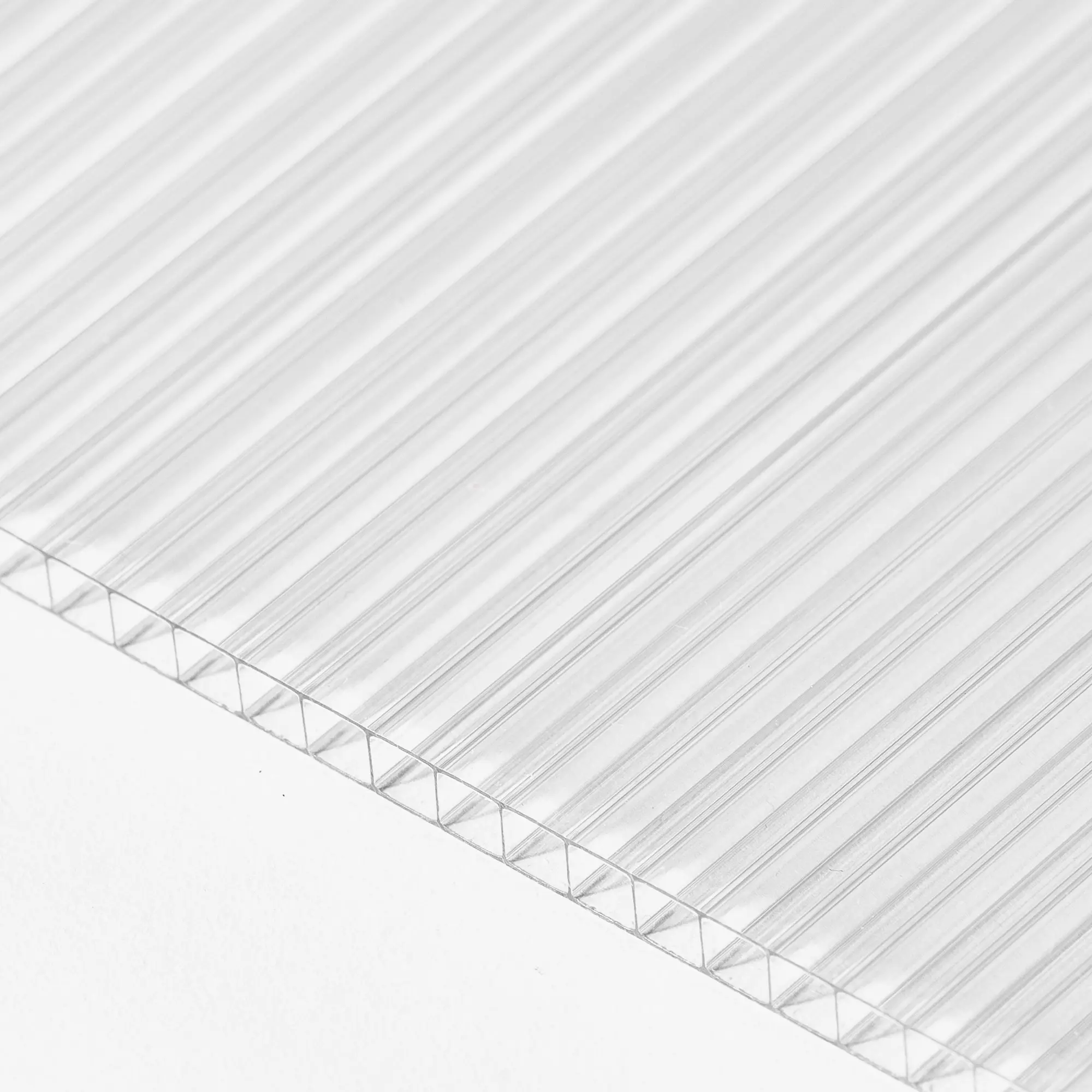 Deska polykarbonátová dutinková MULTICLEAR 6 BOX 2 WALL 1UV čirá 1050×2000 mm