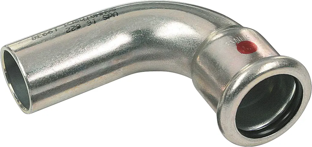 Oblouk 90° lisovací Sanha Therm 24001A 18 mm MF