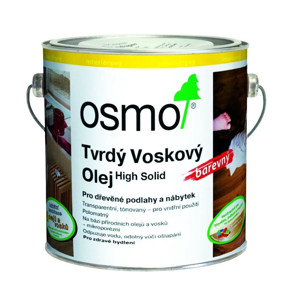 Olej tvrdý voskový Osmo 3071 medový 0,75 l