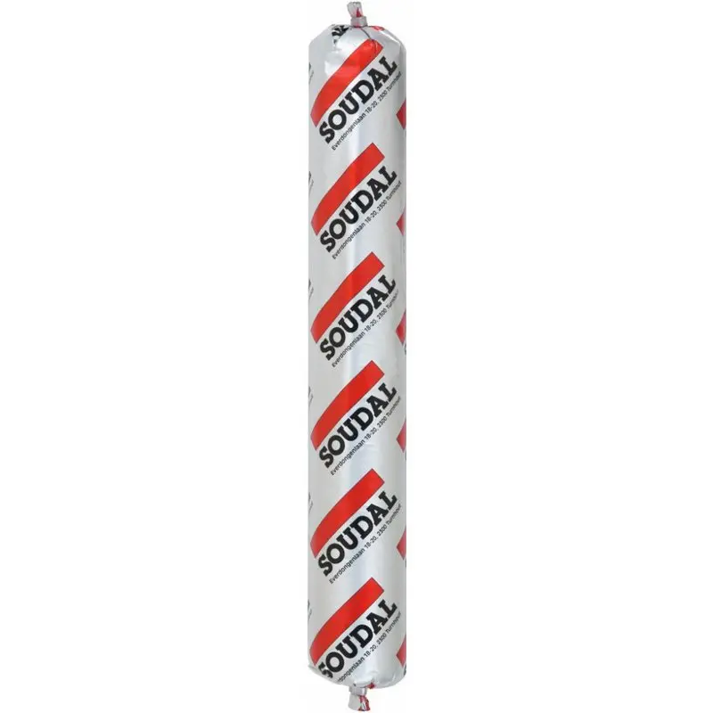 Tmel silikonový Soudal SILIRUB 2 transparentní 600 ml