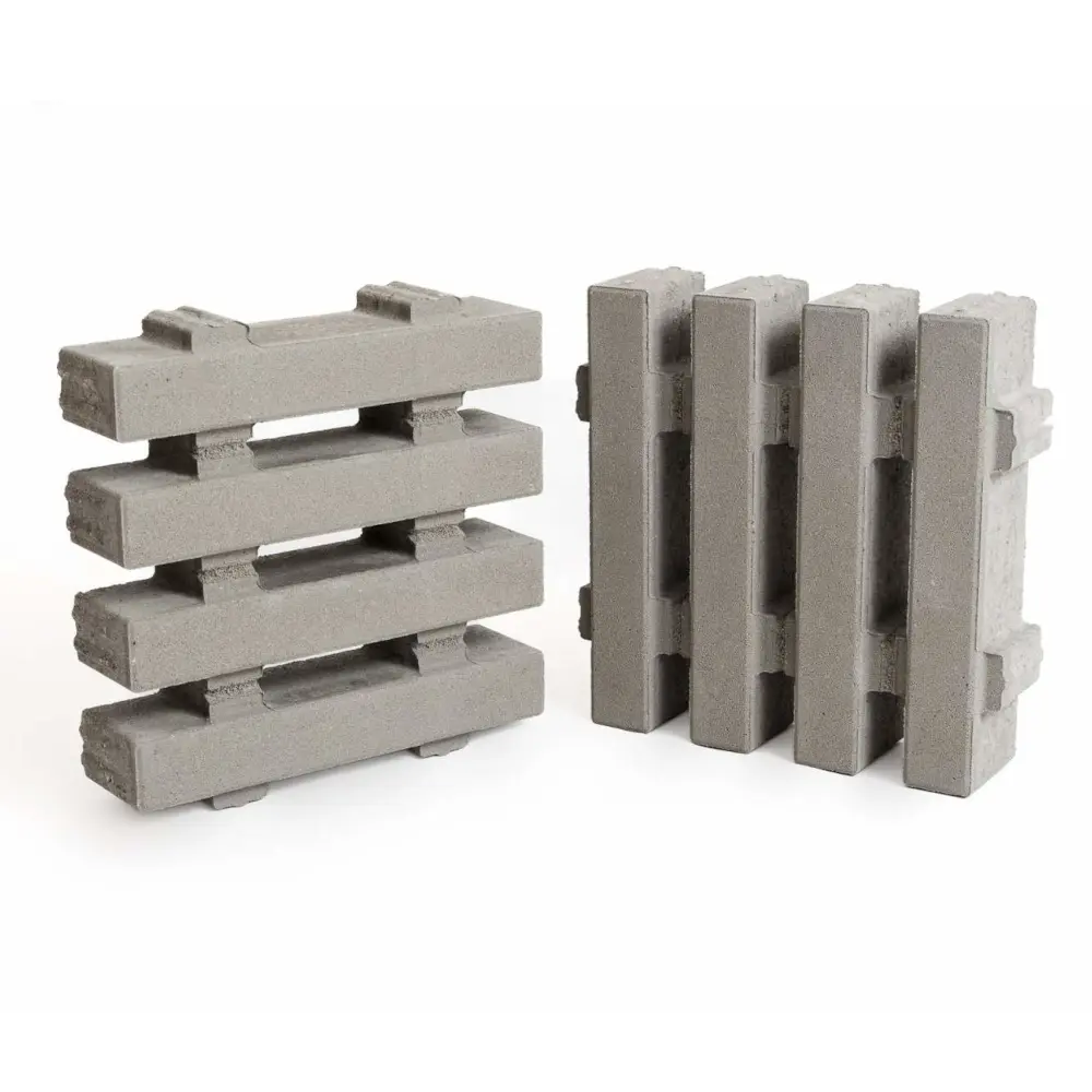 Dlažba betonová Liapor Rainstone šedá 400×400×100 mm