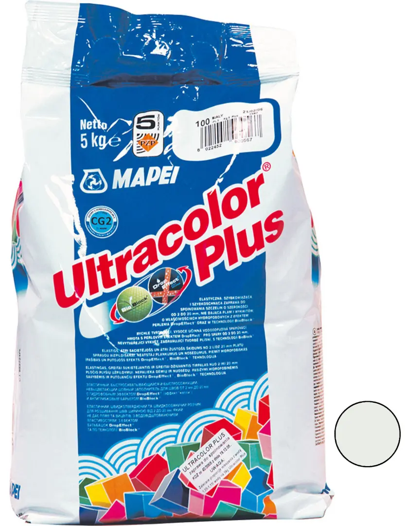 Spárovací hmota Mapei Ultracolor Plus 2 kg 103 měsíční bílá