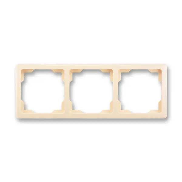 ABB Swing trojrámeček krémová 3901G-A00030 C1