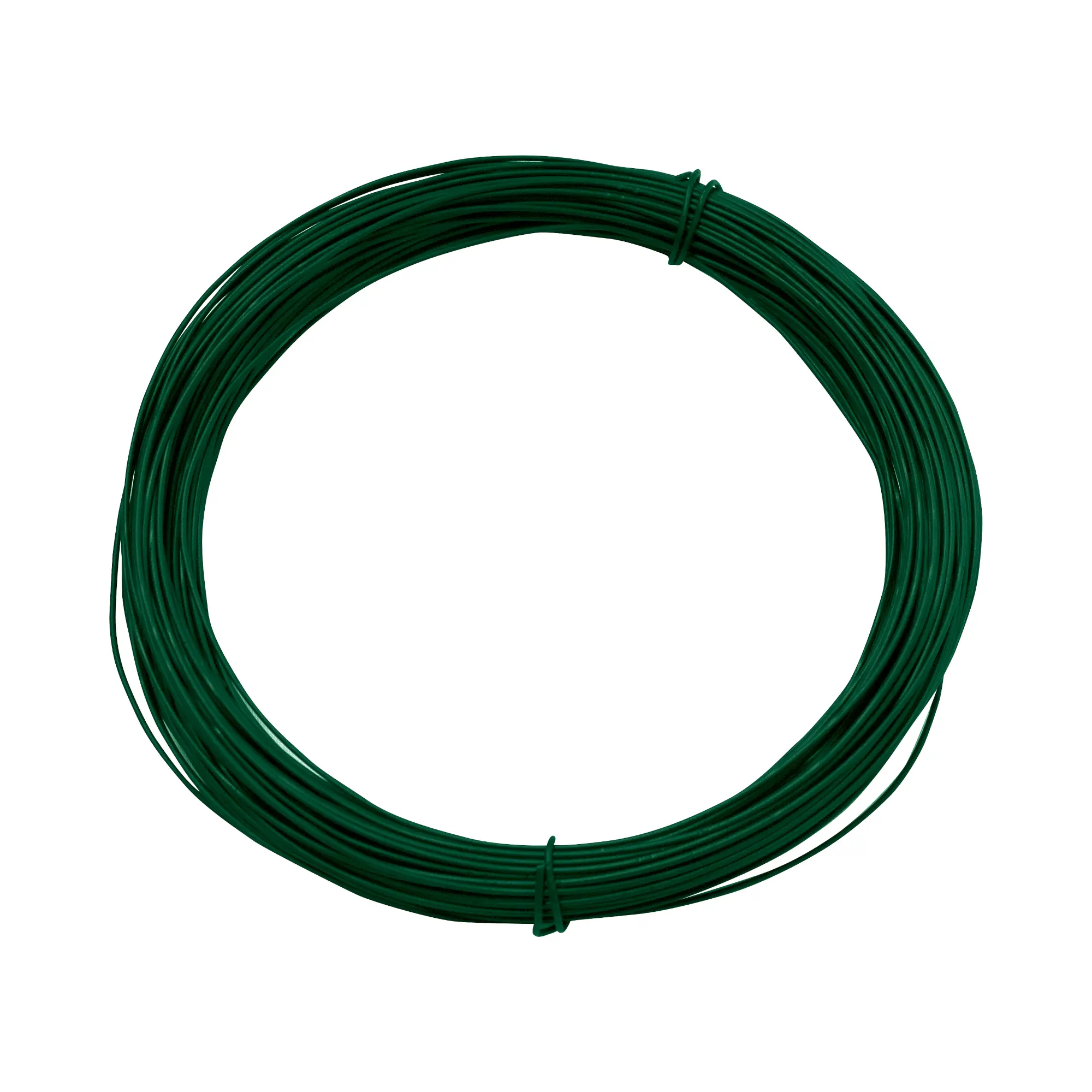 Drát vázací Zn + PVC zelený průměr drátu 1,4 mm délka 50 m