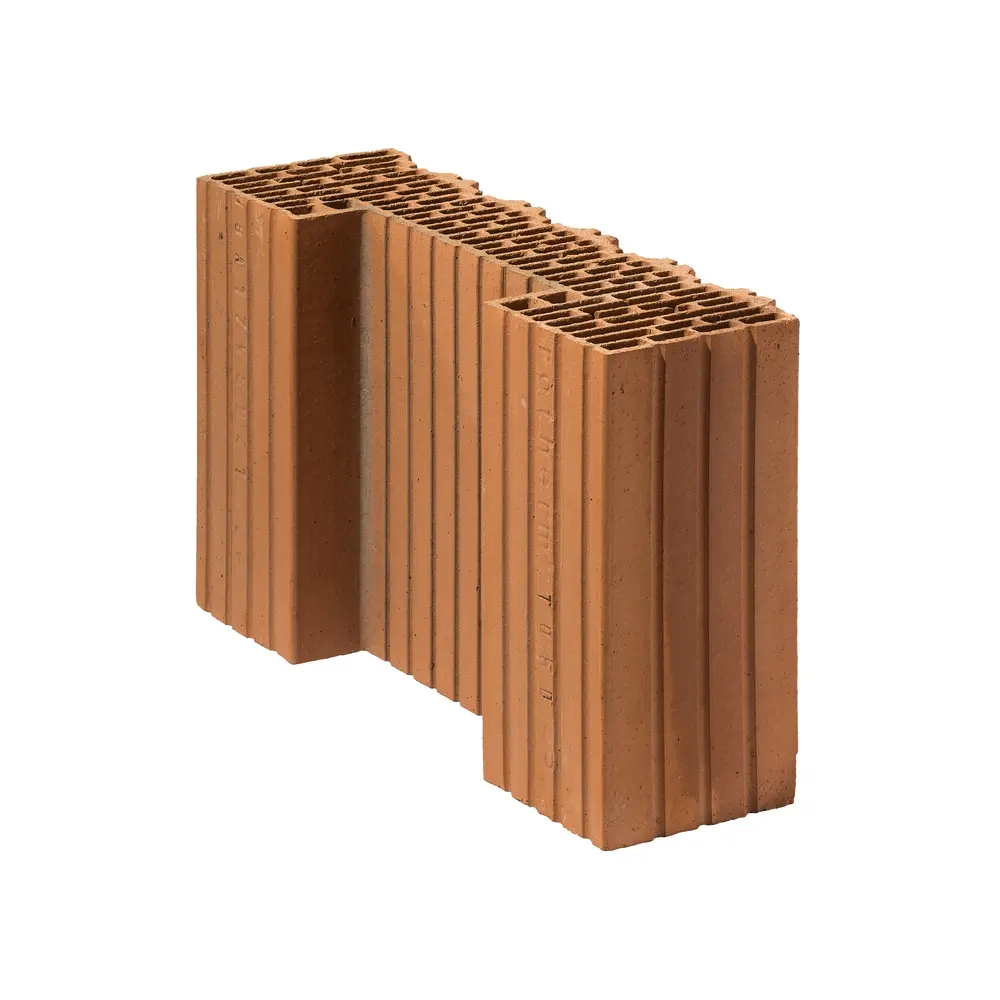 Cihla broušená poloviční koncová Porotherm 44 EKO Profi DF 1/2 K P8 440×125×249 mm