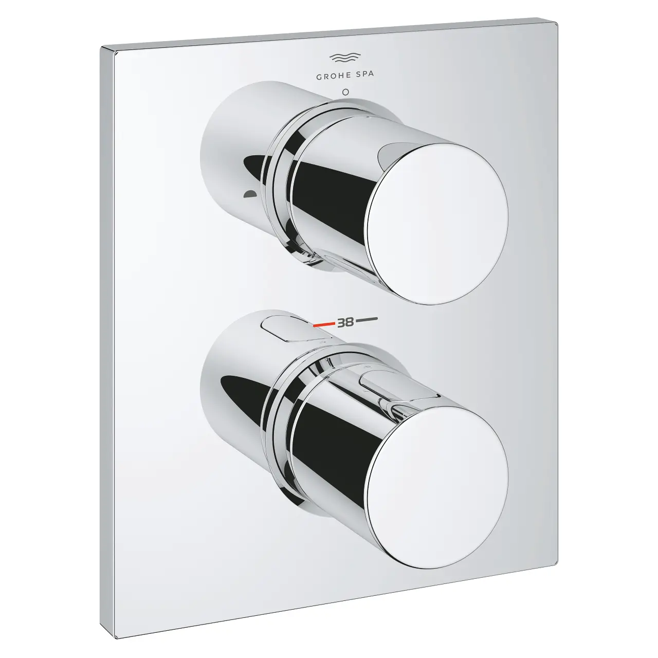 Grohe Grohtherm F - Termostatická vanová baterie pod omítku, chrom 27618000