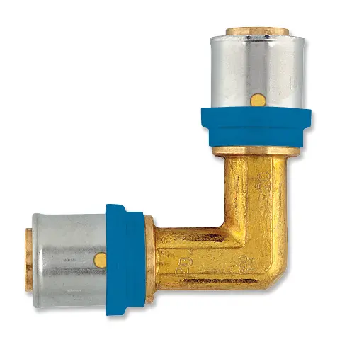 Koleno 90° Pipelife Radopress 20×20 mm