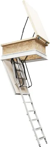 Schody půdní protipožární JAP ARISTO PP 120×70 cm (2,4–2,6 m)