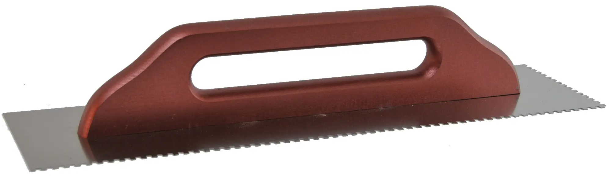 Hladítko nerezové zubové DEK HN60 DR 130×480 mm zuby 4 mm