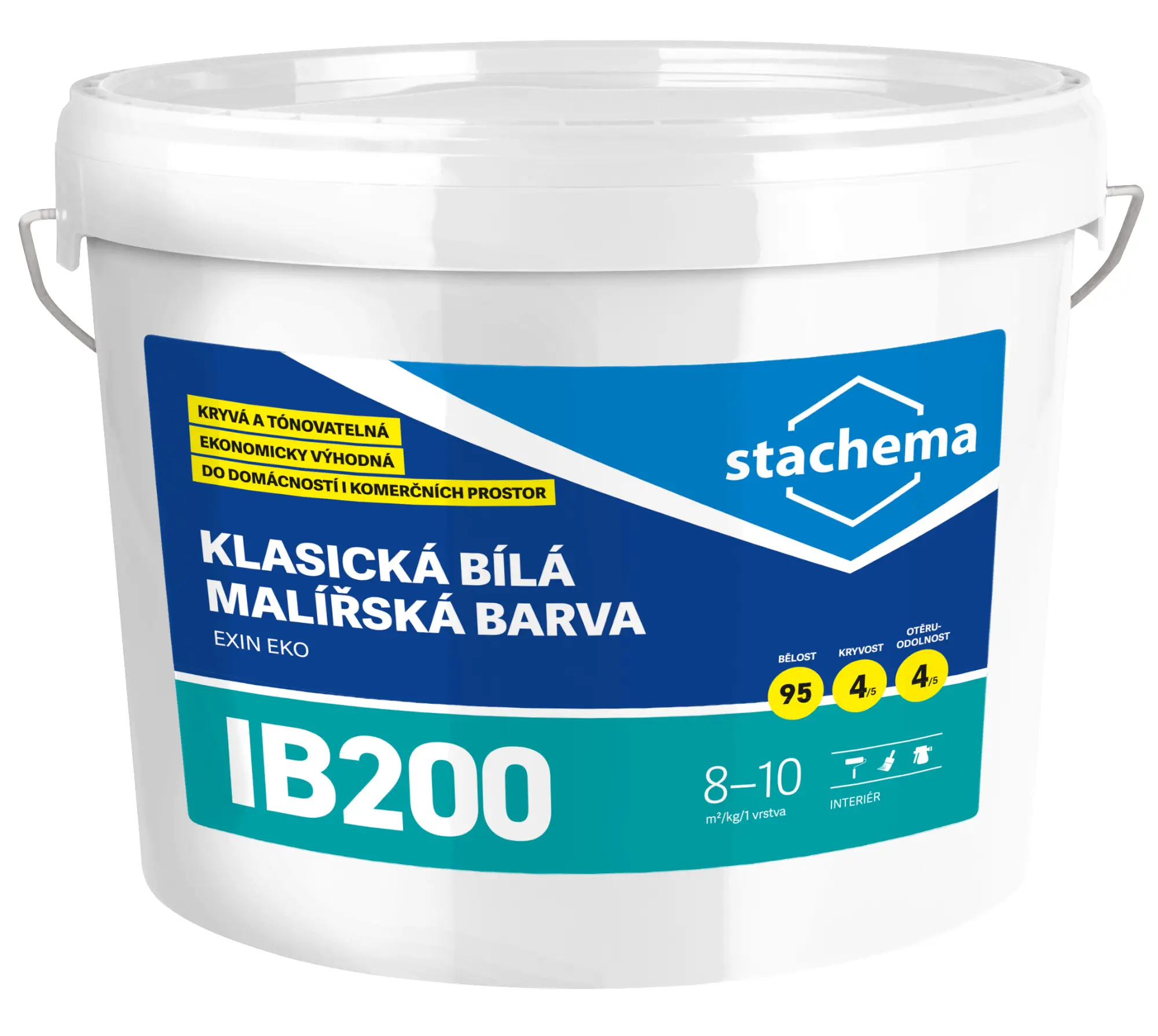 Malba interiérová Stachema IB200 bílá 40 kg