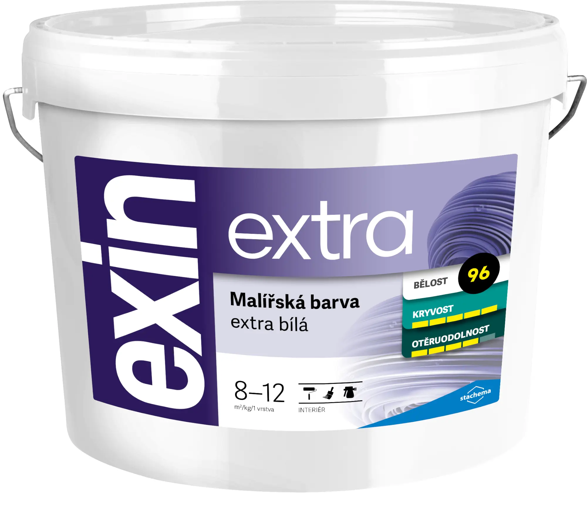 Malba interiérová Stachema EXIN EXTRA bílá 15+3 kg