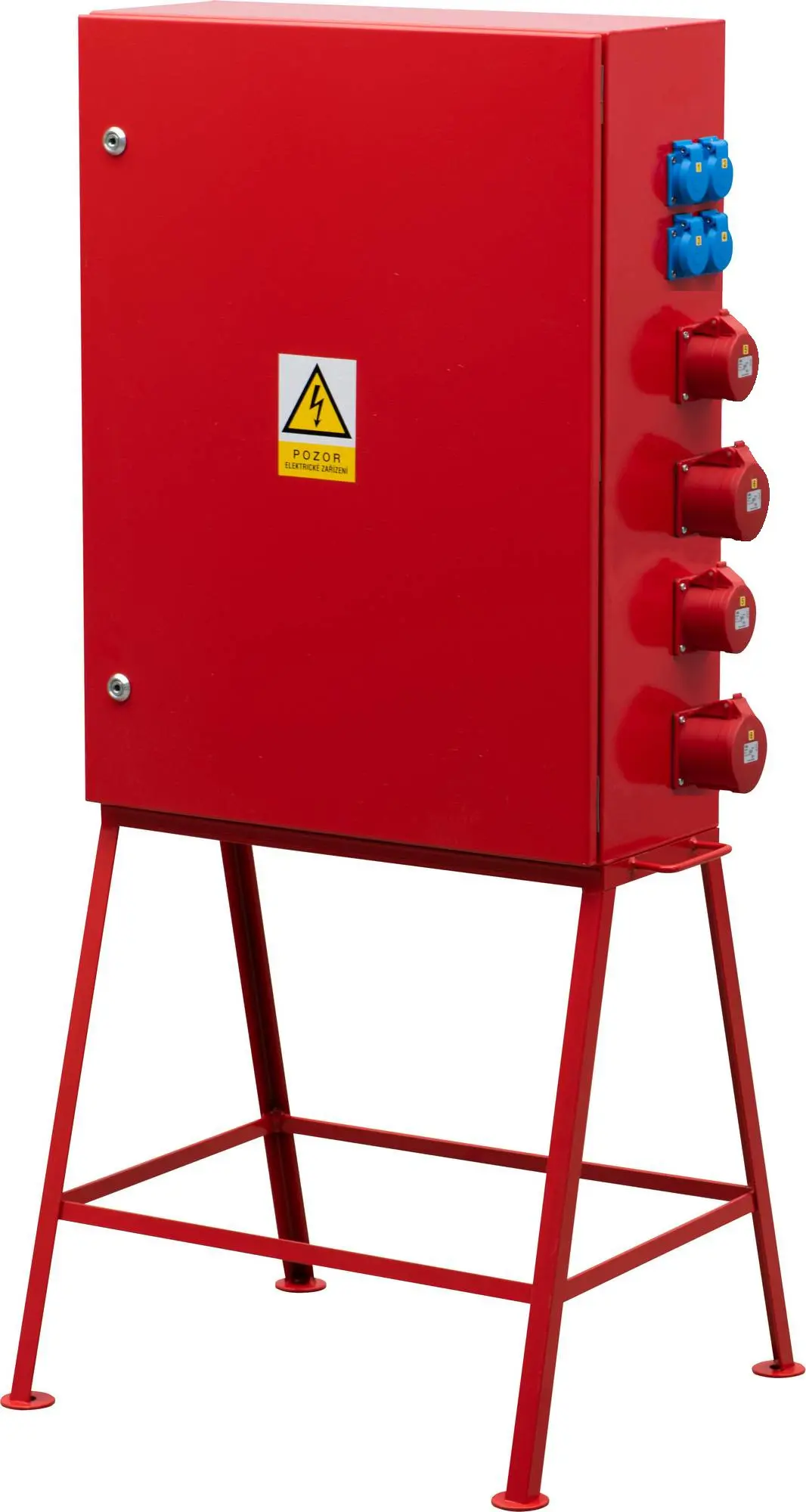 Rozvaděč staveništní elektroměrový ČEZ/EG.D 63 A RA422/HL63/FI63/CEZ/SIN 4× 230 V